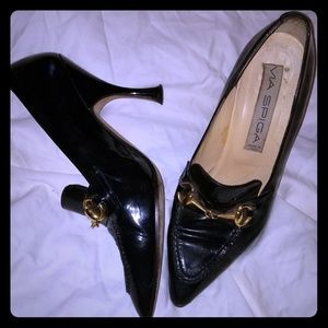 Vintage Via Spiga Patent Pumps